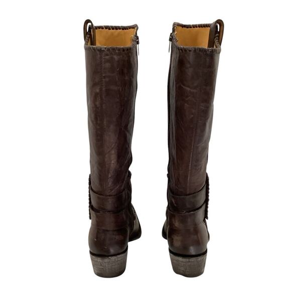 Old Gringo Melissa 15" In Chocolate Brown Western Cowgirl Snip Toe Size 9 Boots - Picture 6 of 10